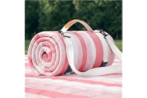 Rychic Waterproof Picnic Blanket Outdoor Camping Beach Mat Extra Large Foldable Car Essential Roadtrip Gadget Rv Accessories 