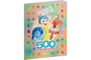500 adesivos Divertida Mente 2