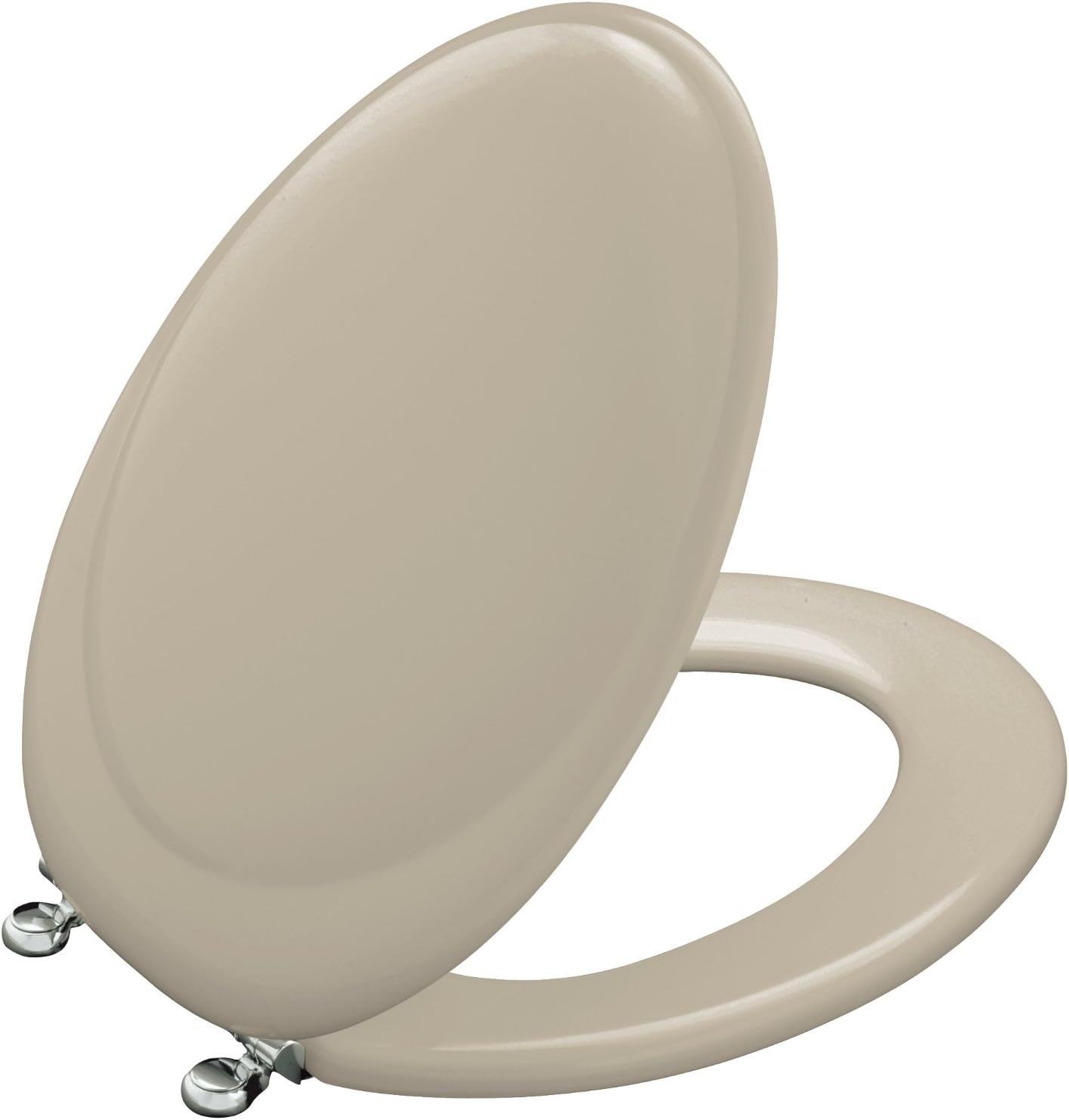 KOHLER K4615CPG9 Revival Elongated Toilet Seat with Polished Chrome