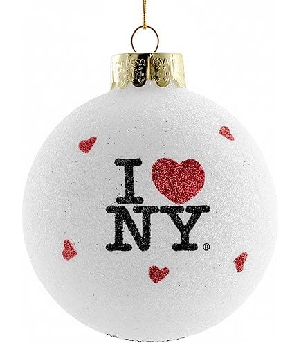 Amazon.com: Kurt Adler New York Santa Skyline Painted Ball