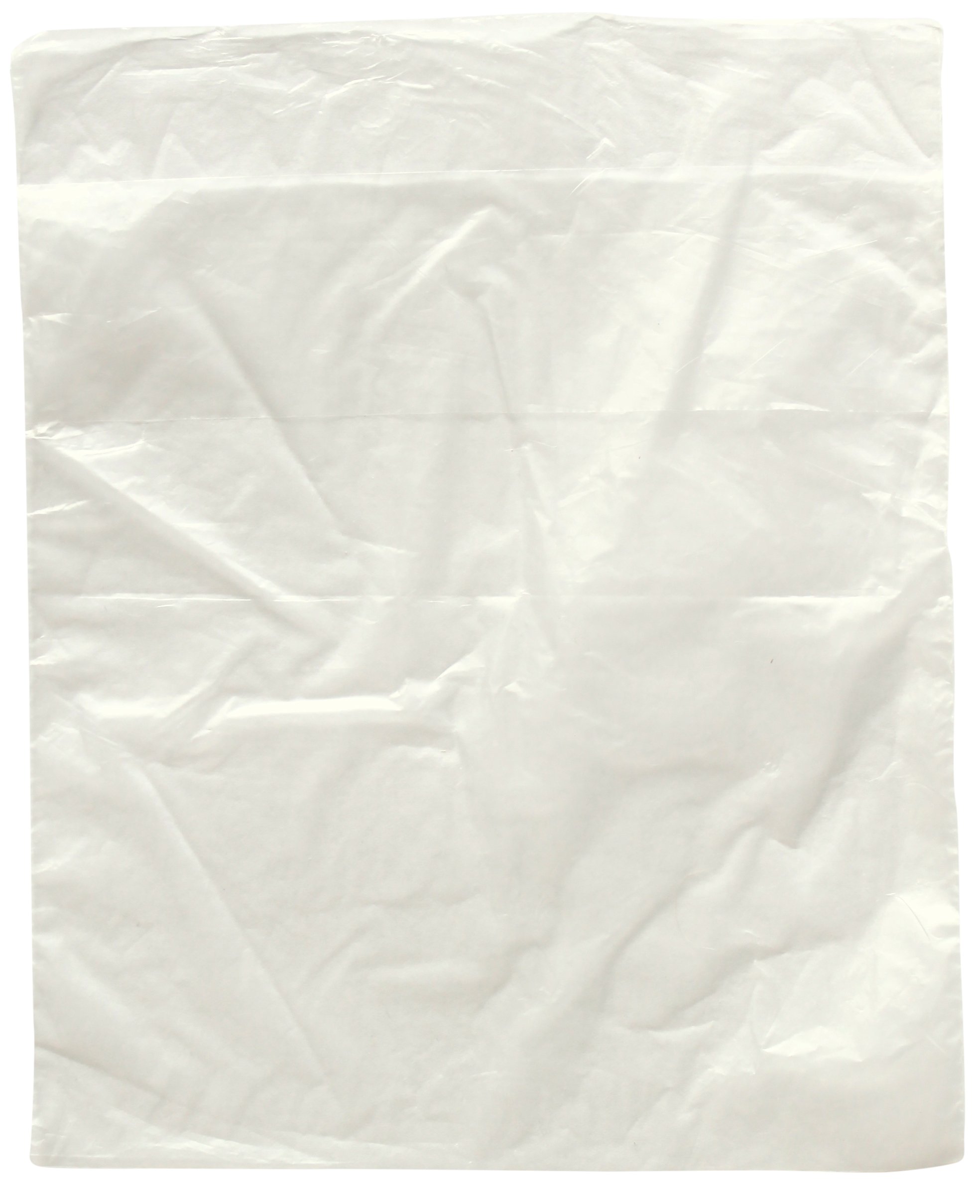 Photo 1 of Elara PB-SS67 HDPE Disposable Saddle Pack Sandwich Bag with Flip Top Closure, 6-1/2" Width x 7" Height, Clear, Case of 2000