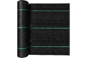 Vanver 4ftx300ft Garden Landscape Fabric Weed Barrier Fabric Heavy Duty,Weed Blocker Fabric, Geotextile Fabric Under Gravel,Garden Tarp to Prevent Weeds, Landscaping Fabric, Driveway Fabric