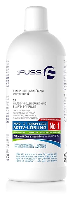 Mr. Fuss Lösung No. 1-500 ml, stark erweichend- Hornhautentferner