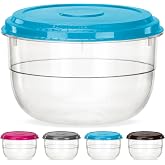 DecorRack X-Large Storage Container, 185 oz Plastic Bowl, Random Color