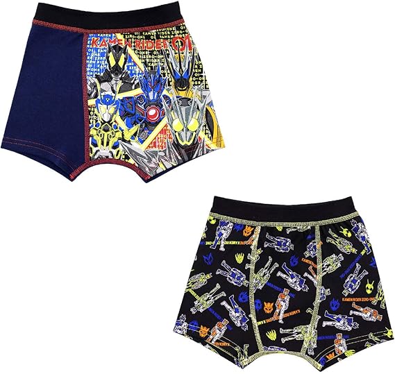 Amazon 仮面ライダーゼロワン ボクサーパンツ プレミアム 前閉じ 2枚組 A 下着 インナー 通販