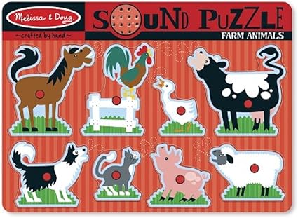 sound puzzle farm animals