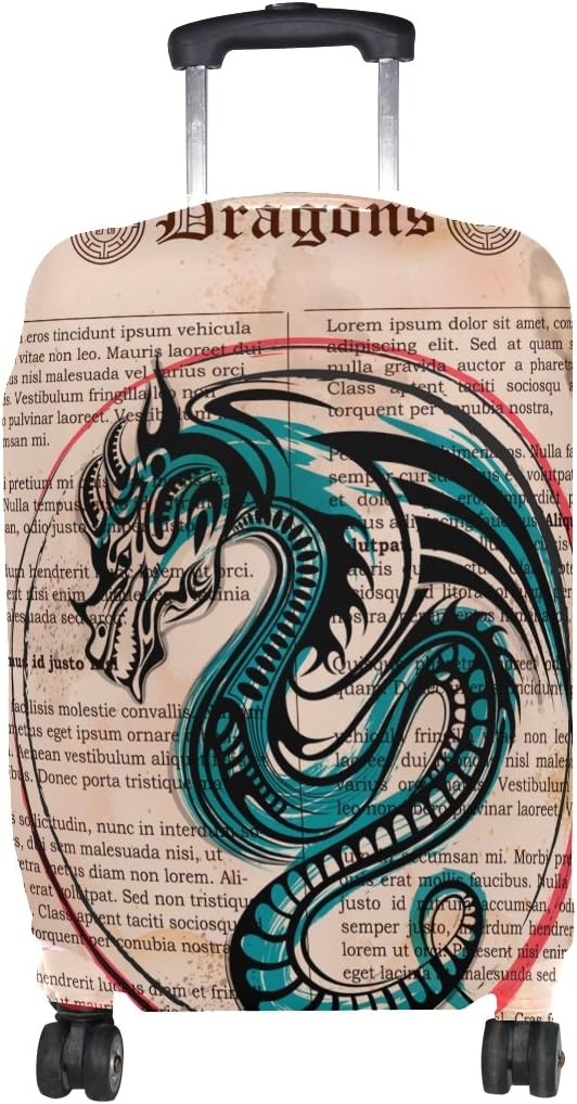 Dragon Travel Luggage Protector Baggage Suitcase Cover