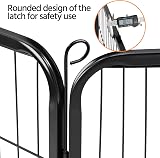Yaheetech 4-Panel Heavy-Duty Dog Playpen 100cm High for Indoor Outdoor Use view 6