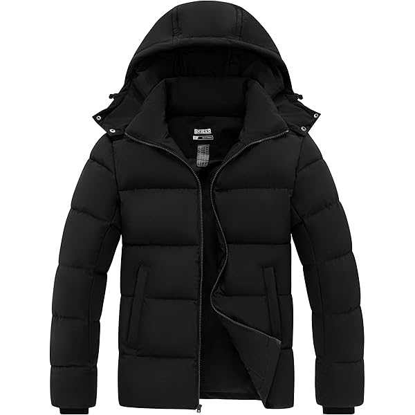 ZSHOW Men's Long Hooded Winter Coat Waterproof Puffer Jacket Warm