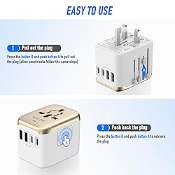 VYLEE Universal International Power Travel Plug
