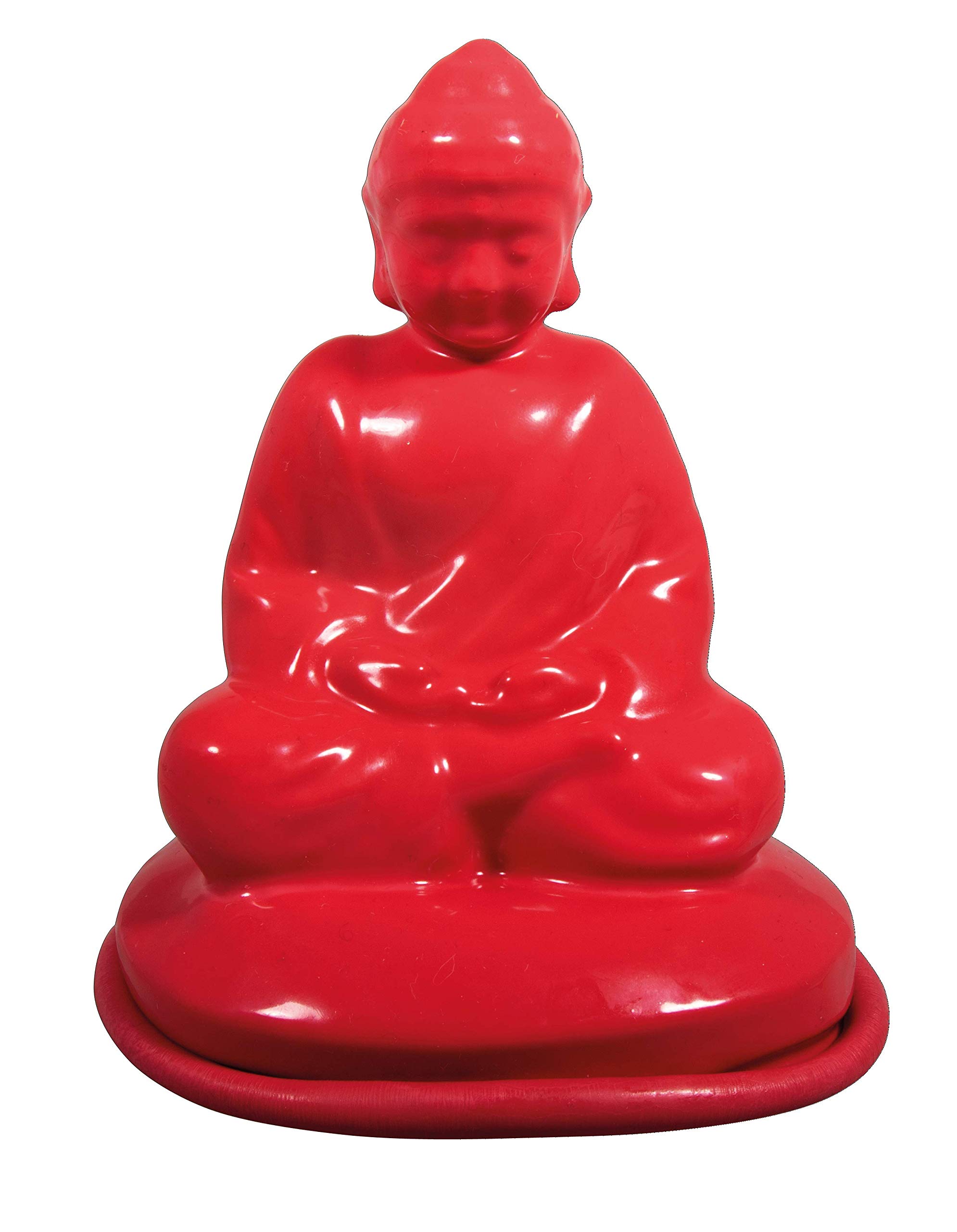 Rayher 34447000 Buddha Mould for Concrete Crafts and Soap Making, Latex Rubber Mould for Casting, 6.5x12.5 cm
