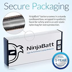 NinjaBatt Battery M5Y1K for Dell Inspiron 14 15 17