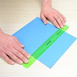 Westcott Shatterproof Ruler, 12-Inch, Green, 16012