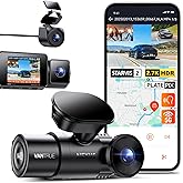 Vantrue N4S 3 Channel Front Inside Rear Dash Cam, 2.7K+1440P+1440P WiFi Dash Camera w/PlatePix™, STARVIS 2 x HDR x IR Night V