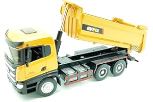 DDLONGDD All-Metal Mining Truck Die Cast Model 1:50 Scale - Highly Detailed Construction Toy, Perfect for Collectors and Display, Durable Alloy Material, Ideal Gift