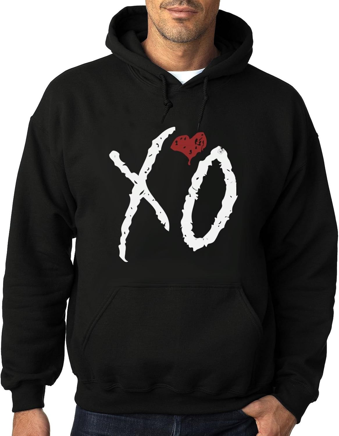Amazon.com: Mens XO Logo Hoodies Sweatshirt Black XXL: Clothing