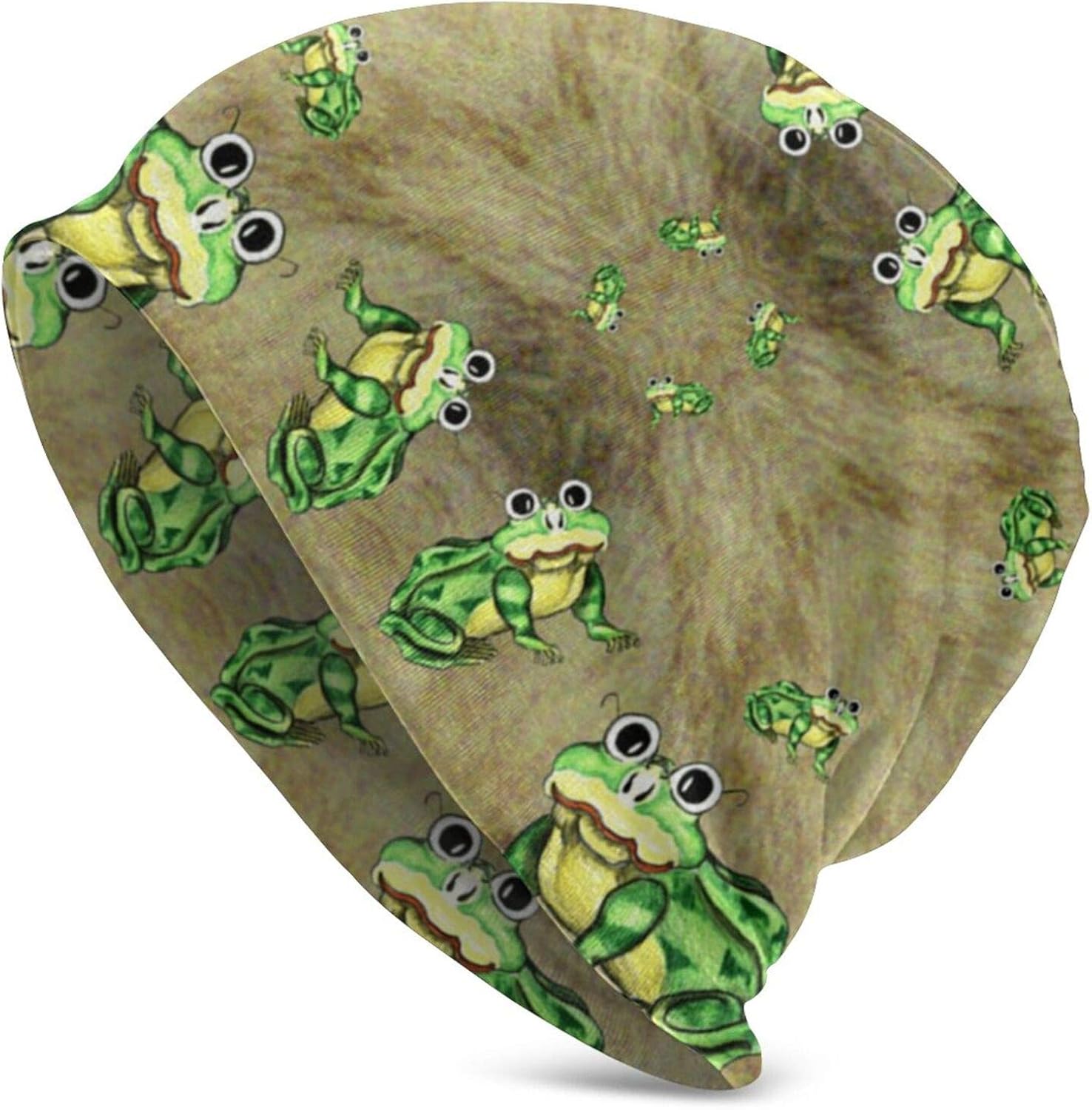 Frogs Adult Mens and Women Knit Hat Casual Fashion Unisex Hedging Hat