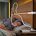 CPAP Hose Holder for Bed, CPAP Hose Hanger Avoid Buckling and Prevent Blockage, Adjustable Angle Arbitrarily Sleeping Accessories, CPAP Accessories Supplies for Bedside & Sleep, No Punching Required