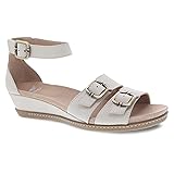 Dansko Women's Astrid Ivory Wedge Comfort Sandals