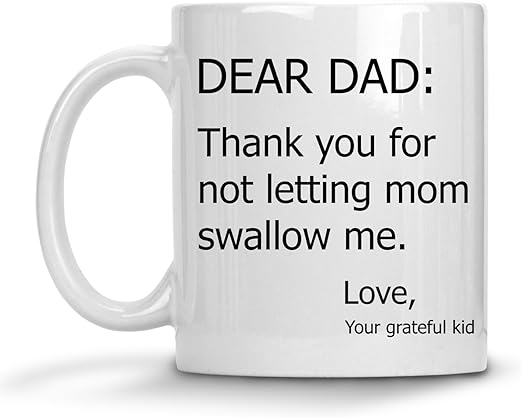 dear dad mug