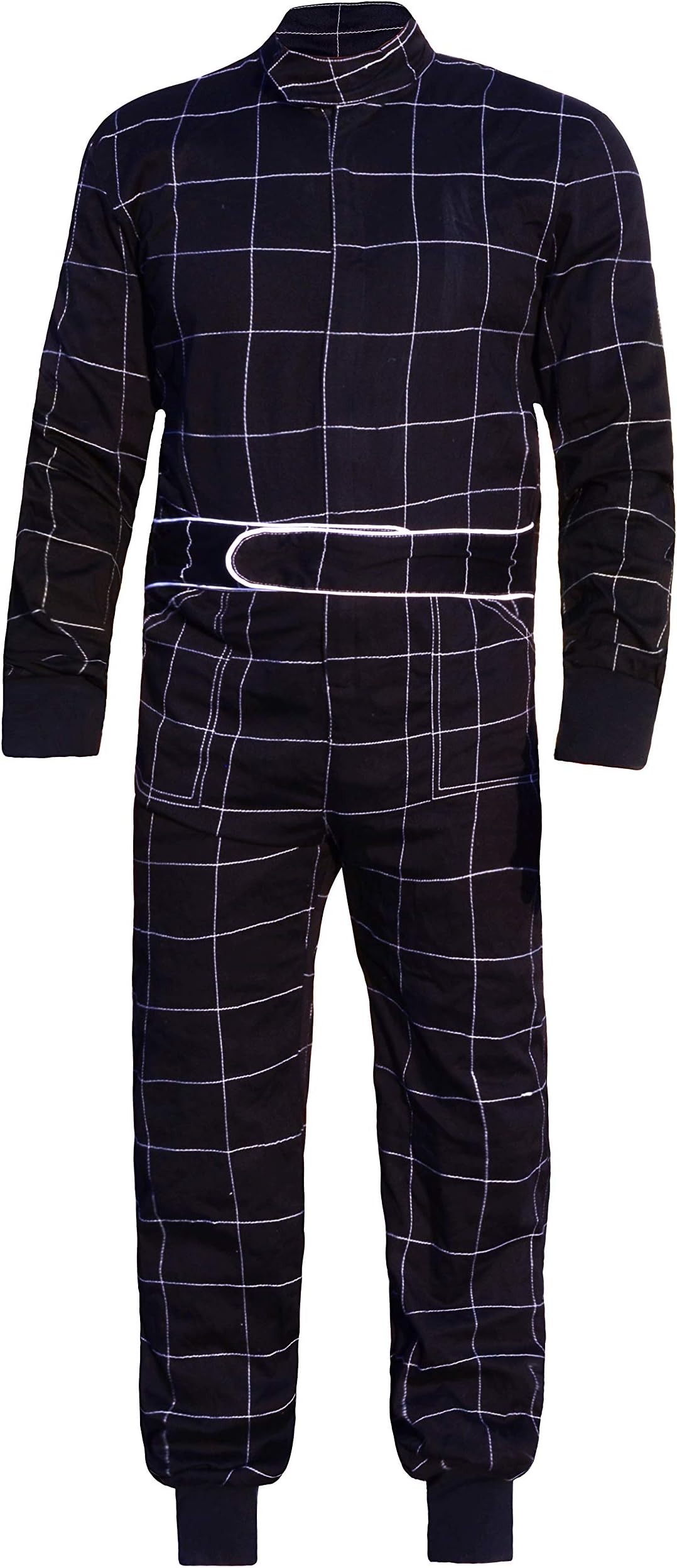 Zimco Cycle wear Go Kart Racing Cart, Karting Suit Black (Small)