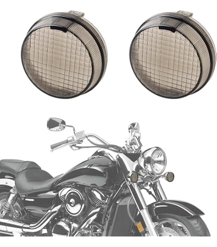 Amazon.com: NTHREEAUTO Smoked Turn Signal Lens Cover Compatible