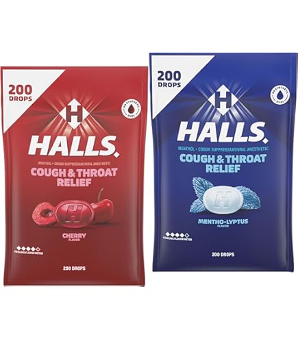 Halls Relief Mentho-Lyptus Cough Drops - 9Ct - View #9