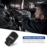 DAKCOS 36mm Deep Impact Socket 1/2 IN Drive 12 Point Chrome Molybdenum view 4