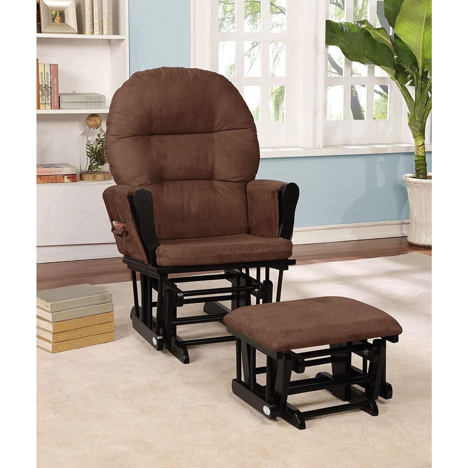 Nursery Glider & Ottoman Sets, Reclining Glider
