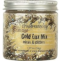 Stampendous Glass Glitter - Silver 1.43 Ounces For Crafts & Decor