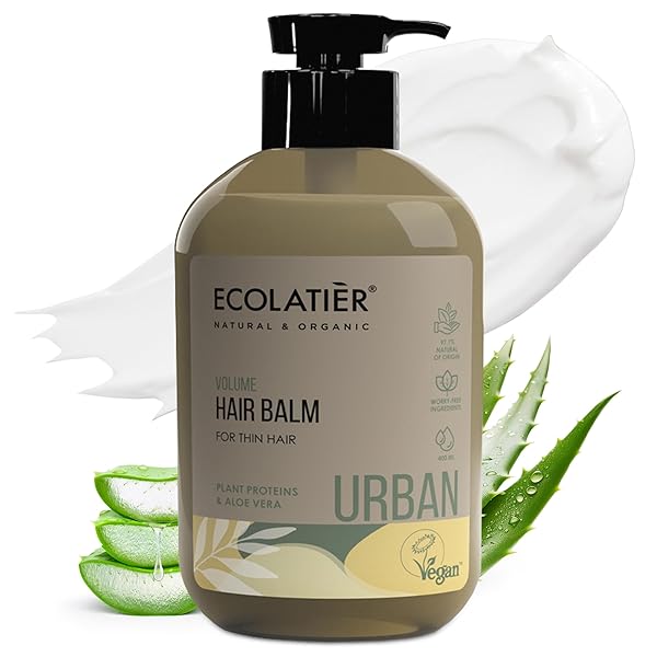 ECOLATIÈR VOLUME BOOSTING HAIR BALM FOR THIN HAIR...