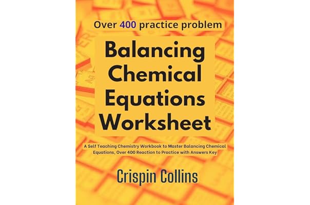 Amazon.com: Balancing Chemical Equations Worksheet: A Self ...