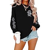 SFHFY Magic Kingdom Sweatshirt Women: Princess Sweater Lightweight Magical Castle Pullover Family Vacation Shirt Top