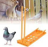 Atyhao Support Frame Leg Holder 3 Pieces Save Space 4 Columns Farm Yellow view 5