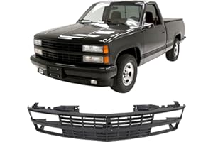 Perfit Liner Front Black Grille Grill Compatible with 1988-1993 Chevrolet C10 C/K 1500 2500 3500 Pickup Truck Blazer SUV Fits Early Design GM1200228 15615108