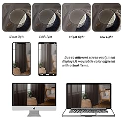 Chyhomenyc Sheer Valances for Windows 2