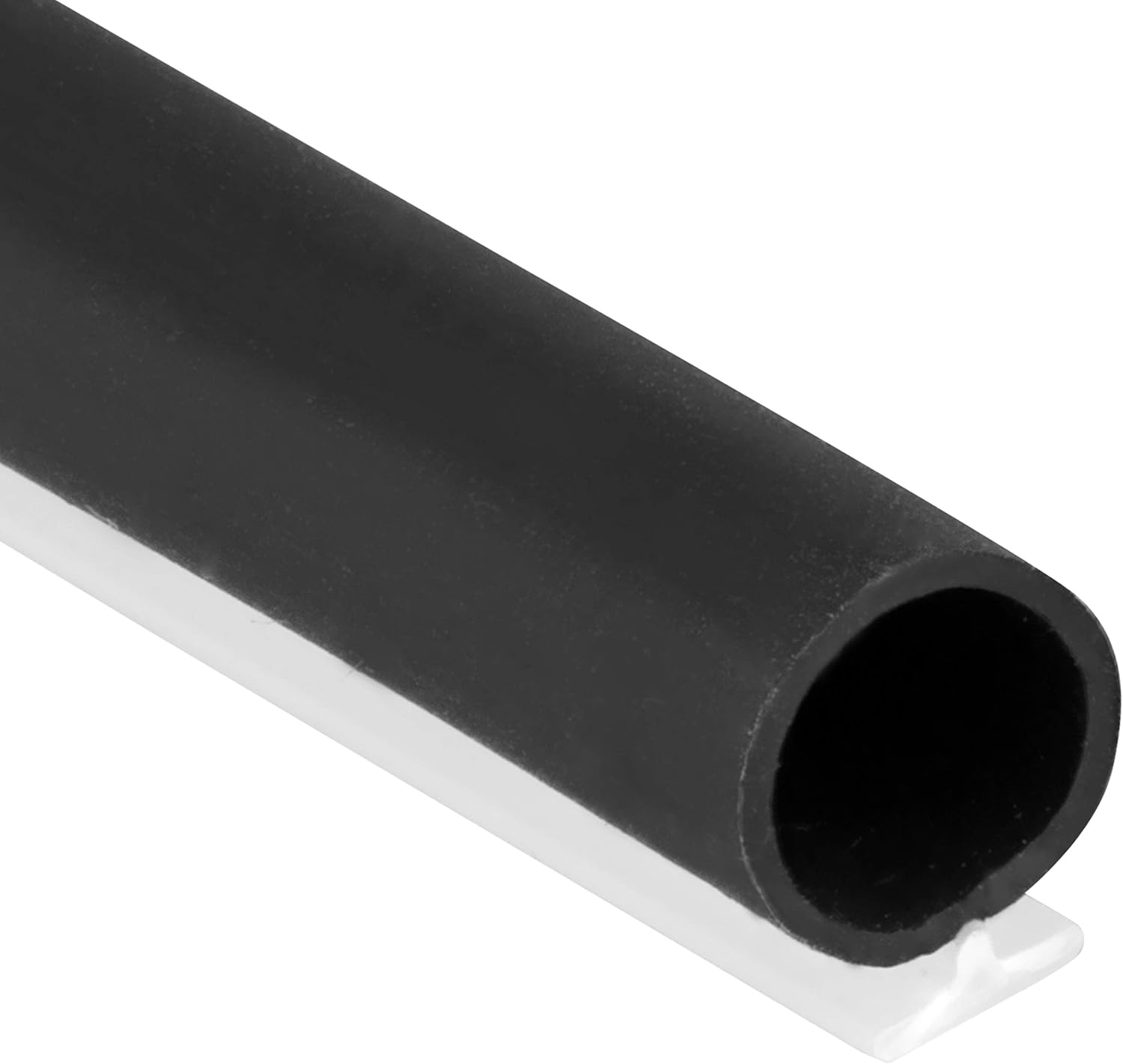 T-Slot Mount Window Weatherstrip Seal 5/16" Bulb Bubble for 3/16" Slot Receptacle 3 Colors & 5 Length Options (10', Black)