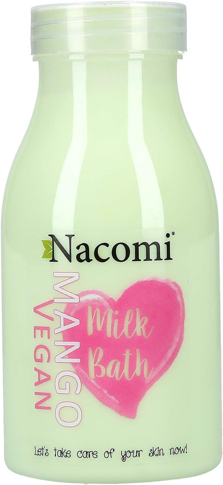 NACOMI MILK BATH MANGO Vegan with rice protein and natural oil 300 ml