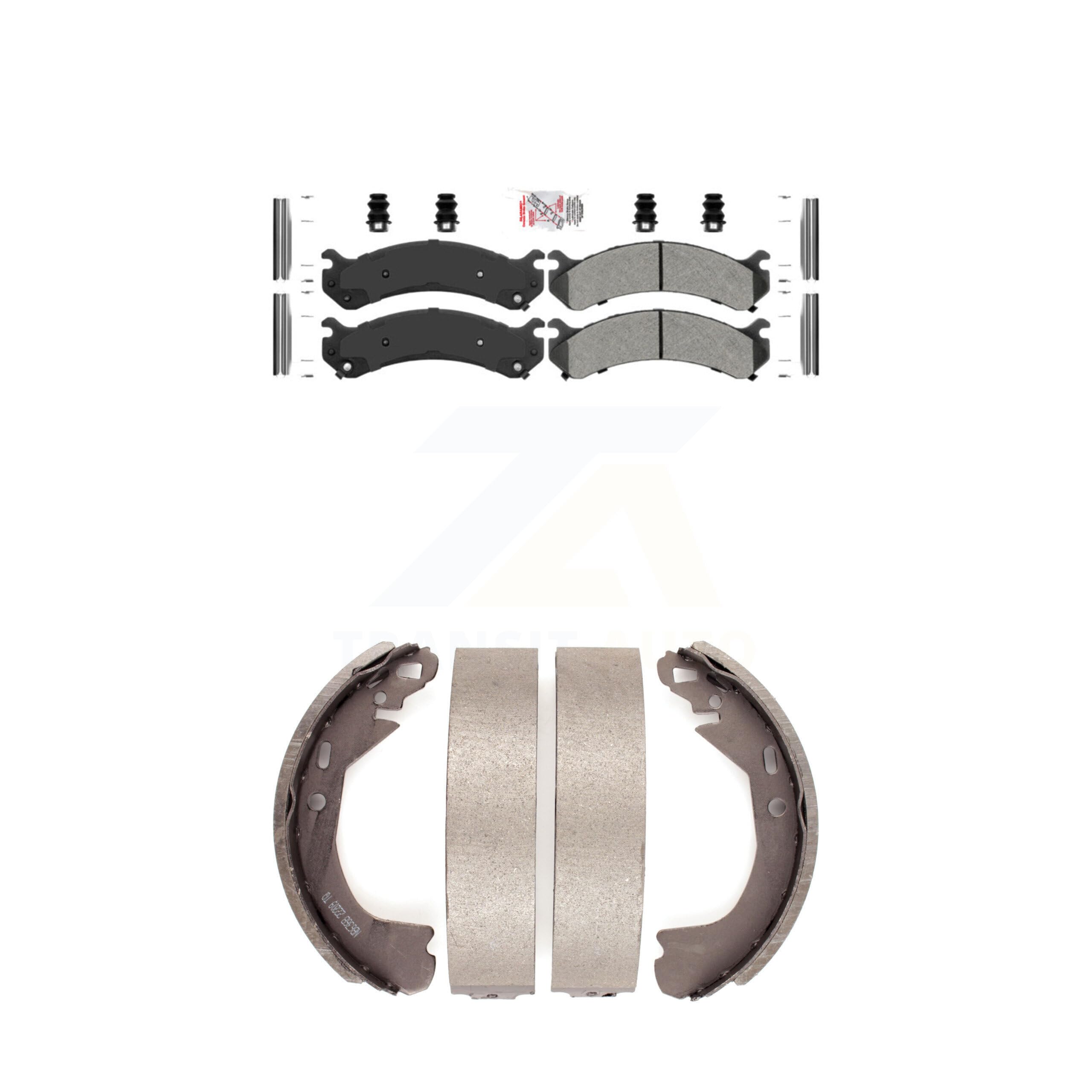 Transit Auto Front Rear Semi-Metallic Disc Brake