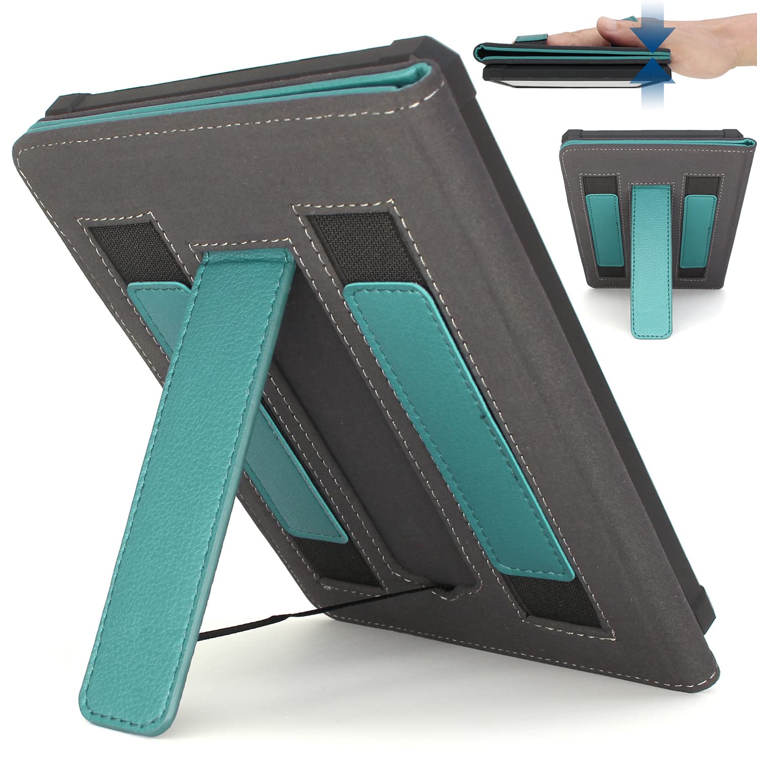 DBCOAST Case for Kindle Paperwhite 2021 Release 6.8" 11th Generation PU Leather Cover H02 - LakeBlue