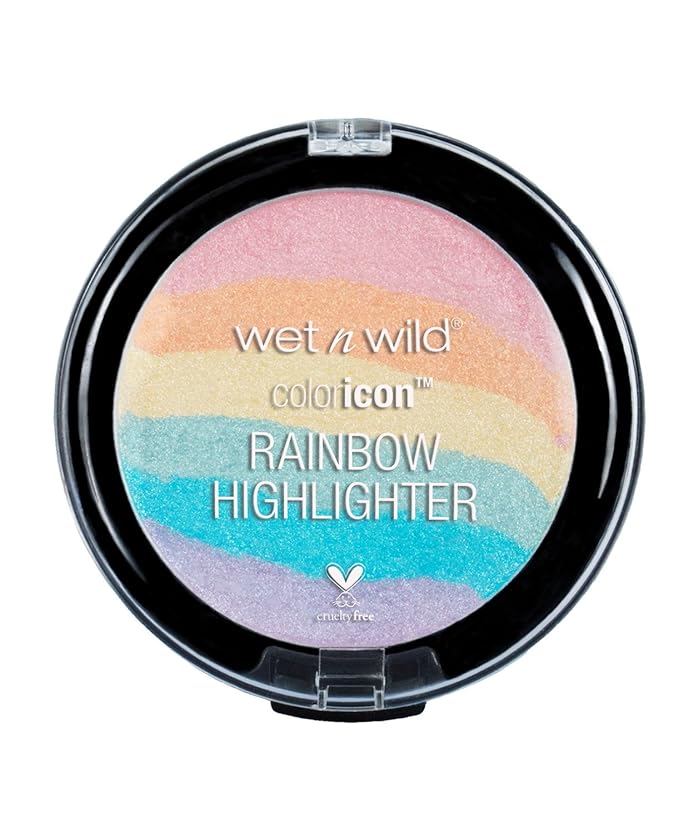 wet n wild Color Icon Rainbow Highlighter, Unicorn Glow, 0.26 Ounce