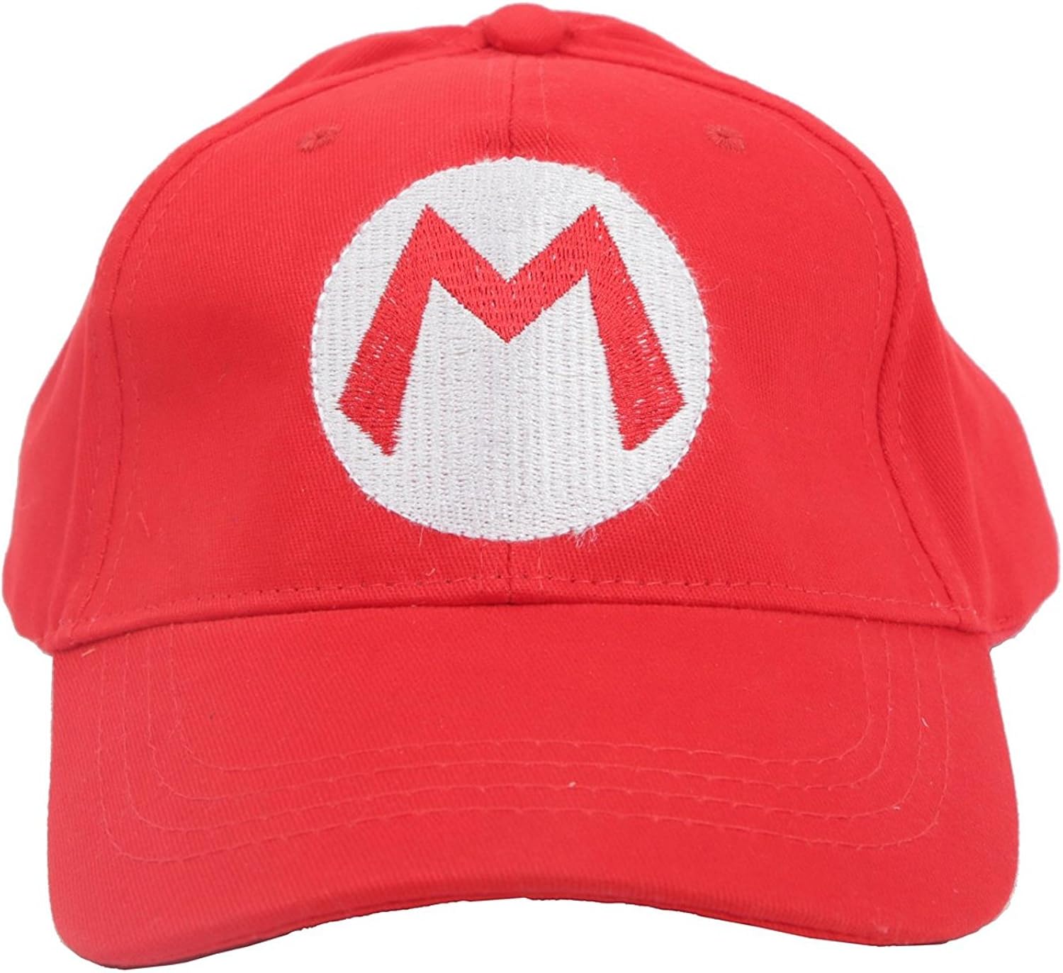 red and green baseball caps