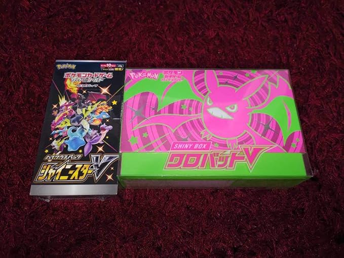 Amazon ポケモンカードゲーム ソード シールド ハイクラスパック シャイニースターv シャイニーbox クロバットv 未開封boxセット おもちゃ ホビー