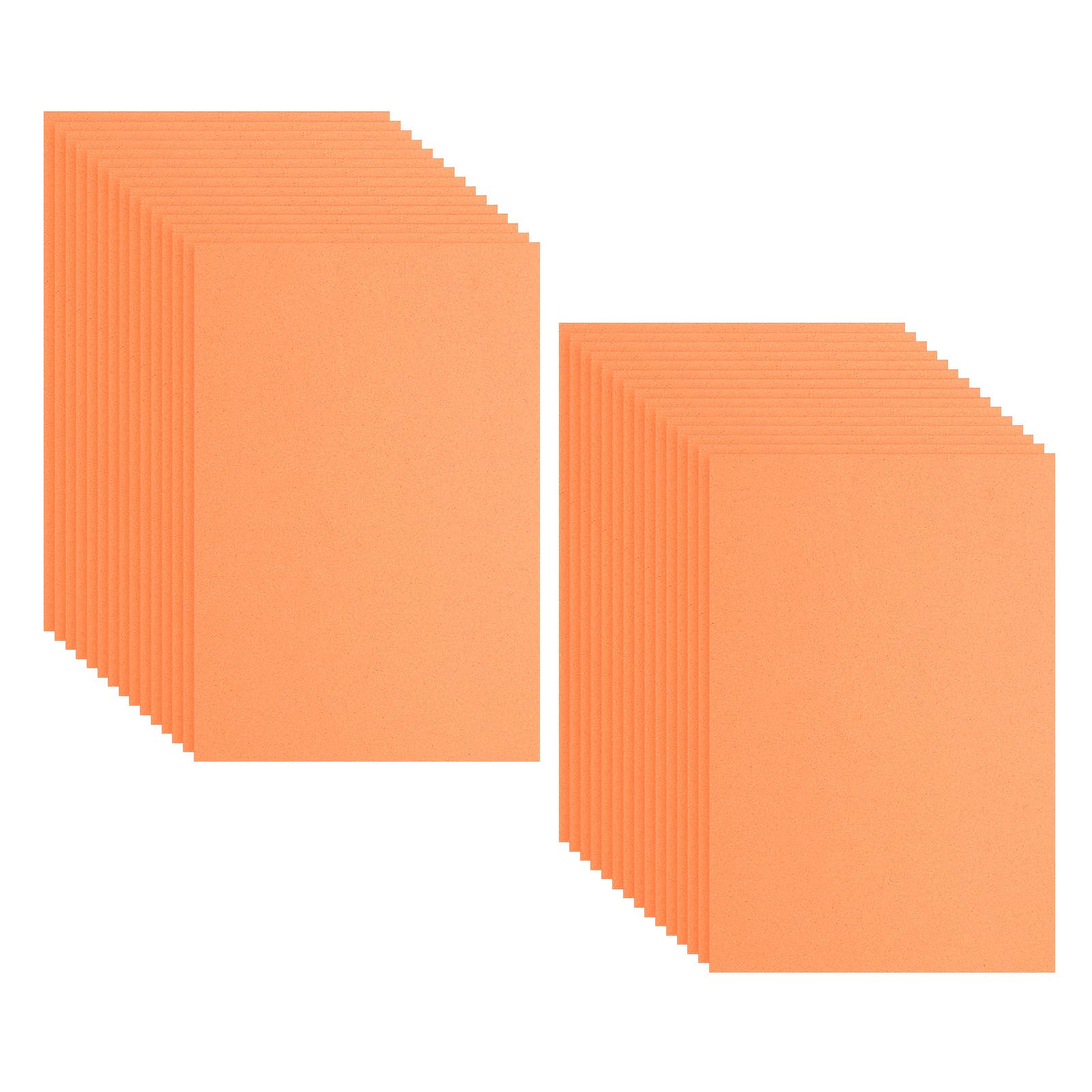 PATIKIL 30 Pack EVA Foam Sheets, 12" x 8" 2mm Thick Foam Sheets Crafts Foam Paper for Craft Classroom Bulletin Board Decor Scrapbooking DIY Cosplay Costume, Orange