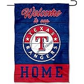Texas Rangers Welcome To Our Home Double Sided Garden Flag