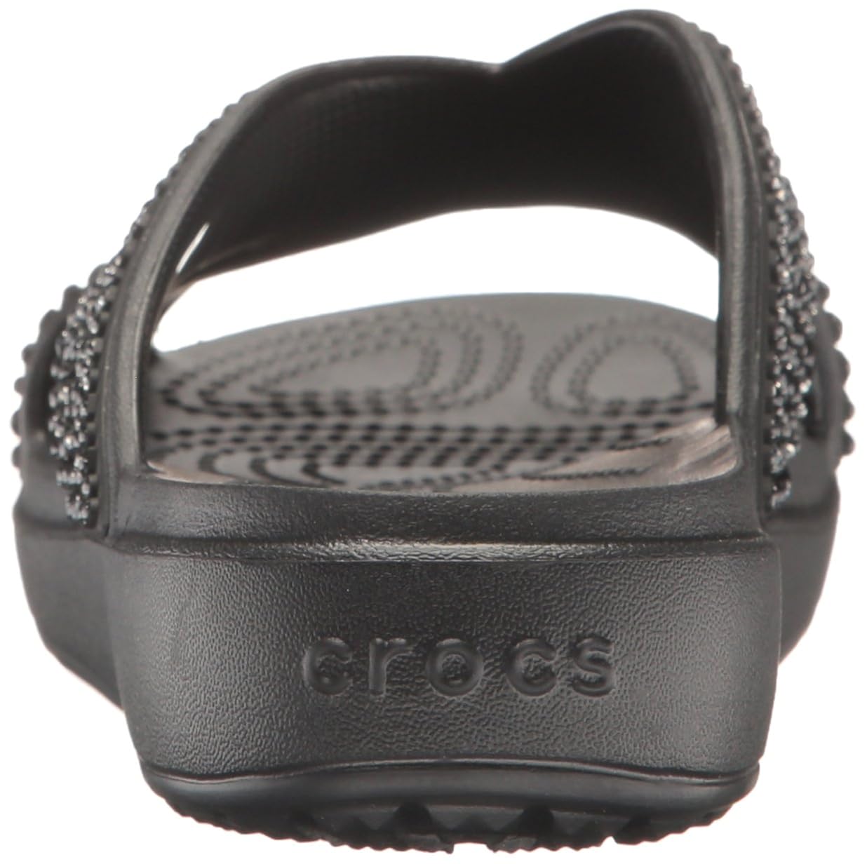 crocs sloane embellished xstrap women sandal in grey