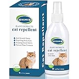 Cat Deterrent Spray Indoor, Cat Repellent Indoor for Cat and Kitten, Cat Scratch Deterrent Training Aid for Furniture, Sofas,