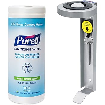 Amazon.com: NEW - Hand Sanitizer Wipes Wall Mount