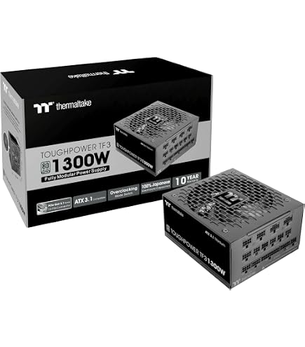 Amazon.com: Thermaltake Toughpower TF3 1650W; ATX 3.1; x2 Native