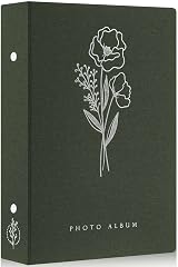 Lanpn Photo Album 6x4 Slip In Linen 300 Pockets 10x15cm Landscape 50 Sheets view 1